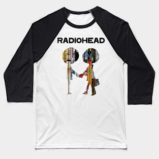 Rainbows Amnesic Kid A Ok-Radio Computer  Pablo Honey A Moon Shaped Pool Baseball T-Shirt